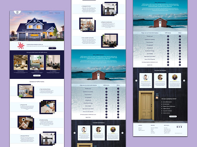 Homepage Design for HOPO homes color palette homepage homepage design ui ui design uidesign ux design xd design