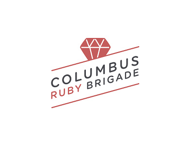 Columbus Ruby Brigade brigade columbus gem gotham italic ruby slant