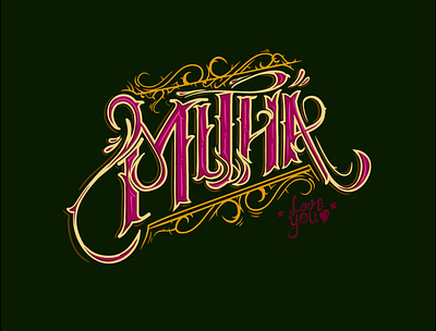 just call MITHA branding byafamacreate design hand drawn hand lettering handlettering icon illustration illustrator lettering lettering artist lettering challenge lettering logo logo photoshop type typography vector