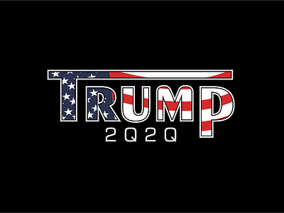 trump 2Q2Q branding design donaldtrump illustration illustrator lettering logo trump trump2q2q trump2q2q type typography vector