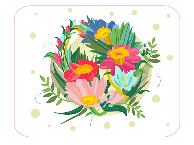 vector illustration floral