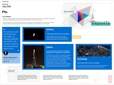 Newsletter Template communication design graphicdesign templates uiux visual identity