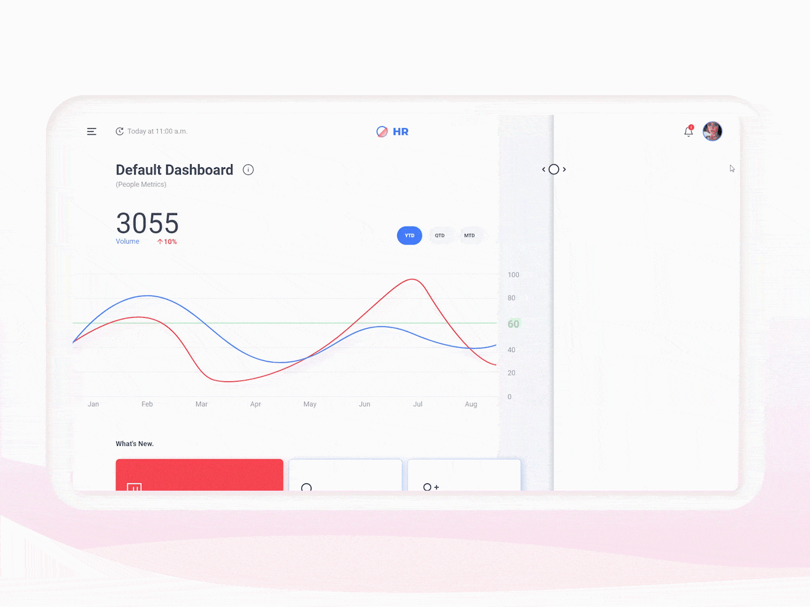 HR Analytics Dashboard 3 dailyui dashboard design data analysis dataviz graphicdesign interaction design minimalist uiux