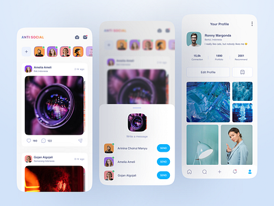 Anti Social - Photography Social Media by Kurnia Majid for Picko Lab on ...