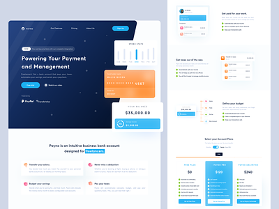 Payno - Payment Managment Landing Page