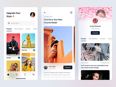 Tukoni-Fashion Article app article clean design clean ui design dribbble fashion fashion article freelance freelancer illustration ios ios app mobile mobile app mobile article popular popular shot ui uiux