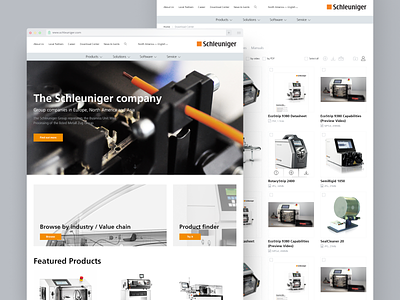 Schleuniger business company corporate global responsive ui ux design ux process uxresearch web website