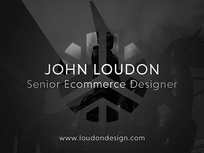 John Loudon - Senior Ecommerce Designer ecommerce glasgow lord wellington new branding new font scotland