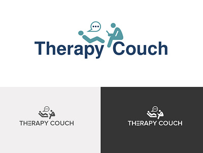 Therapy Cousch - Logo Design branding creative design illustration logo logo design typography vector