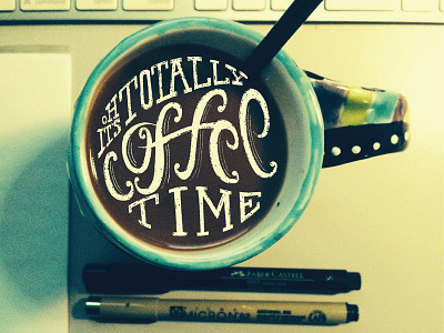 Coffee Time hand drawn hand drawn type hand lettering lettering sketch type typography