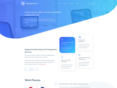 Pneuma Byte Website Design ux design web design
