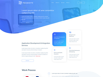 Pneuma Byte Website Design