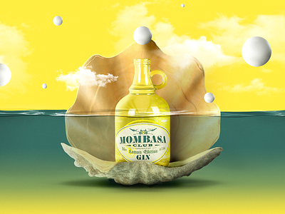 Gin Lemon adobe photoshop artdirection branding design digitalart graphicdesign illustration photomontage photoshop