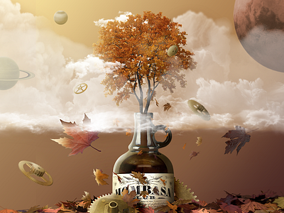 Autumn Mombasa Club Gin Premium adobe photoshop artdirection branding design digitalart graphicdesign illustration photomontage photoshop publishing