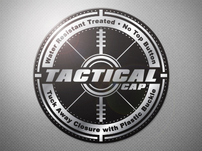 Tactical Sticker black circle crosshairs gray round shine sticker tactical target technical texture