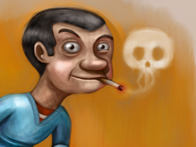 Deadly Smokes deadly digital happy painted practice smoke