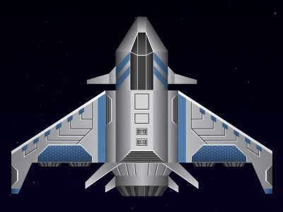 Ship 2 design fernando regalado flying spaceship