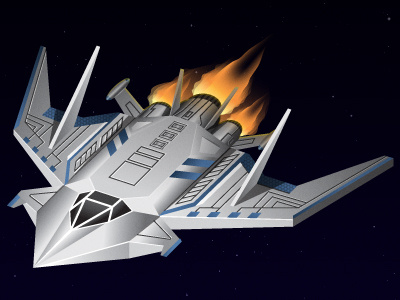Spaceship design fernando regalado flying spaceship