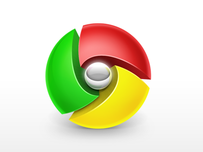 Free Chrome Icon browser chrome google green icns icon red sphere yellow