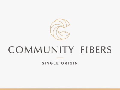 Community Fibers Logo logo