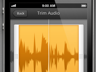 Trim Audio app audio ios iphone trim waveform