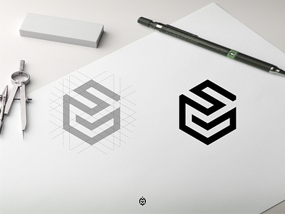 SG monogram logo concept branding consulting design graphic design illustration initials letter logo logobrand logoconcept luxurydesign monogram sglogo vector