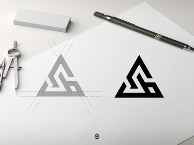 Sb monogram logo concept