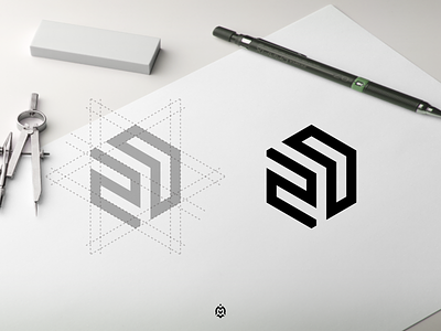 20 monogram logo concept