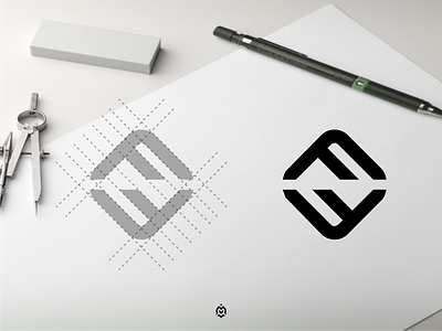 FF monogram logo concept