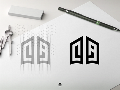 nA monogram logo concept