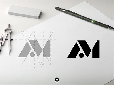 AM monogram logo concept apparel consulting creativelogo dubai graphic design identity jasabikinlogo logo logoconcept logodesigners logodesinger logoideas logoinspirations logopedia logoprofesional logoroom logos luxurydesign monogramlogodesign ogoinspire