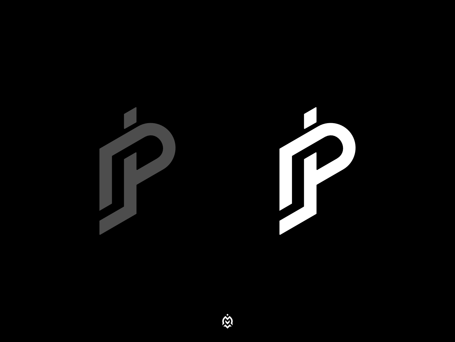 JP Monogram Logo Concept By Mbah_menirr On Dribbble