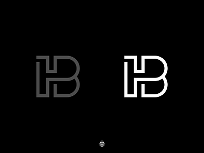 HB monogram logo concept design graphic design logo logoconcept logoinspirations logoinspire logos luxurydesign