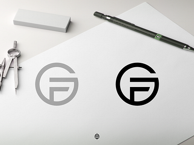 Ga monogram logo concept