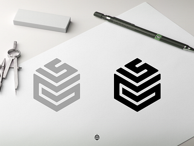 aLS monogram logo concept