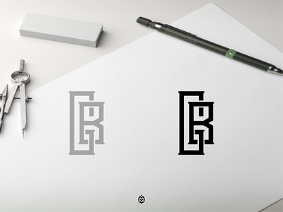 GB monogram logo concept