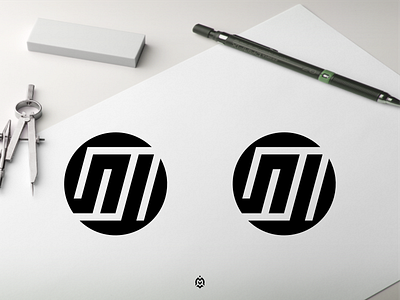 SF monogram logo concept