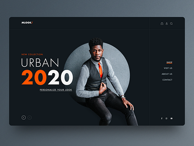 Fashion for Men UI design clean ui concept dailyui fashion app homepage landingpage men fashion minimal ui ui design ux ux design web webdesign website design