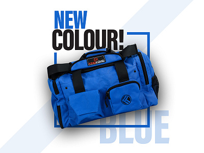 King Kong Gym Bag bag blue colour edm email gym line minimal photography