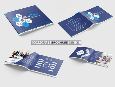 Corporate Brochure design for Stayways branding brochure design design digital art graphic design stayways stayways