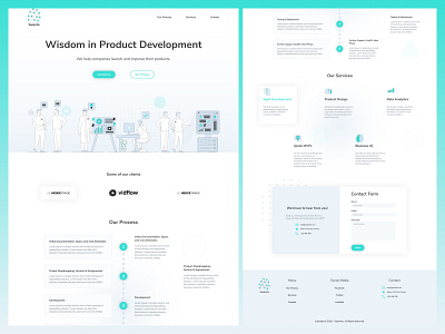 Development Agency - Landing Page