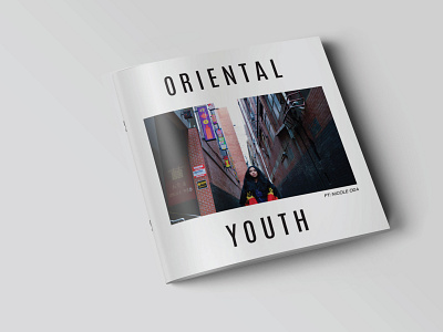 Oriental Youth- front cover art design editorial design graphic design layout magazine design print design