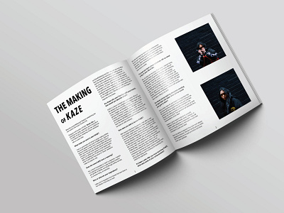 Oriental Youth- inside art design editorial design graphic design layout magazine design print design