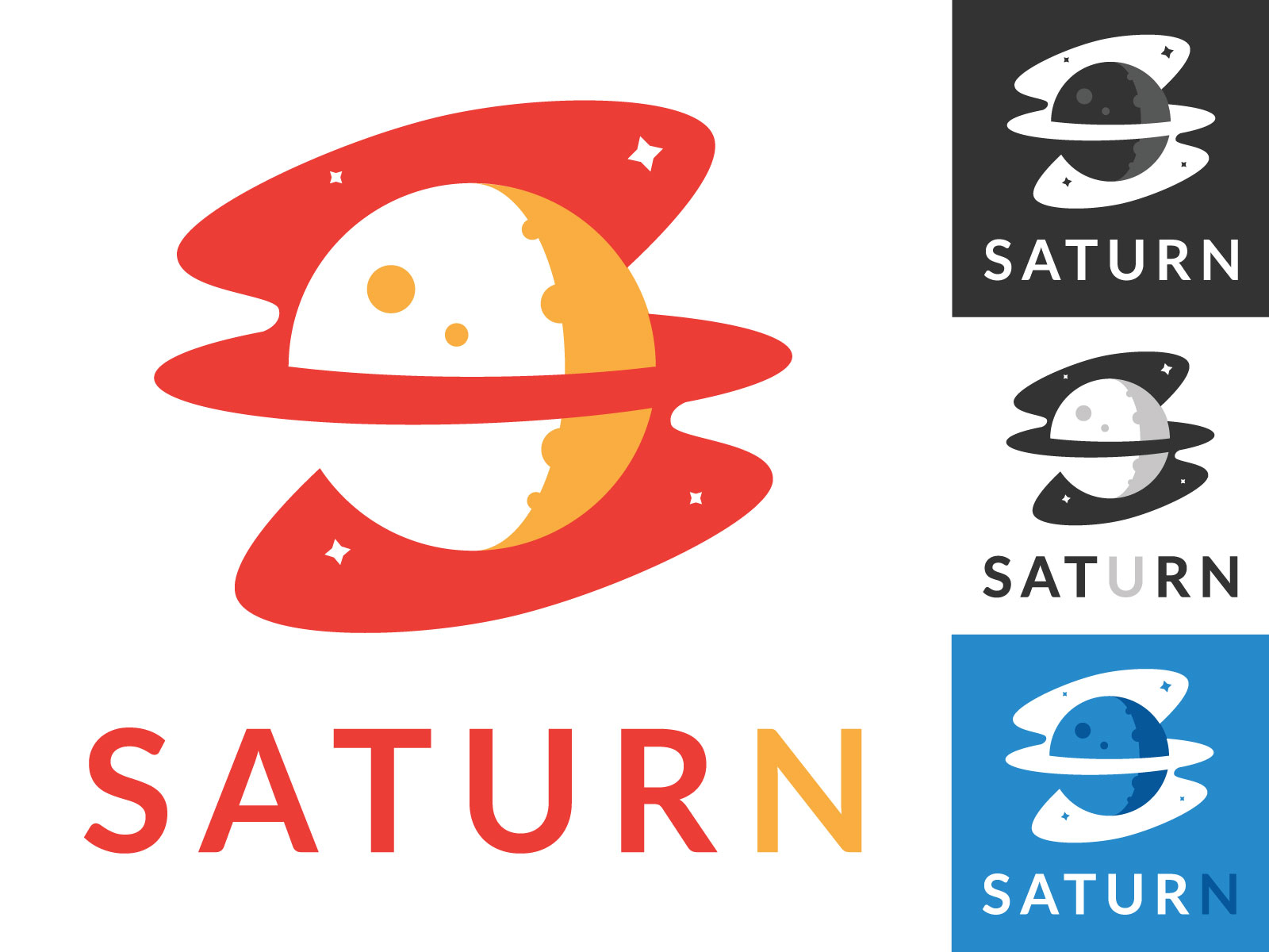 Saturn Logo Collection By Jawad Amaghous On Dribbble 2398