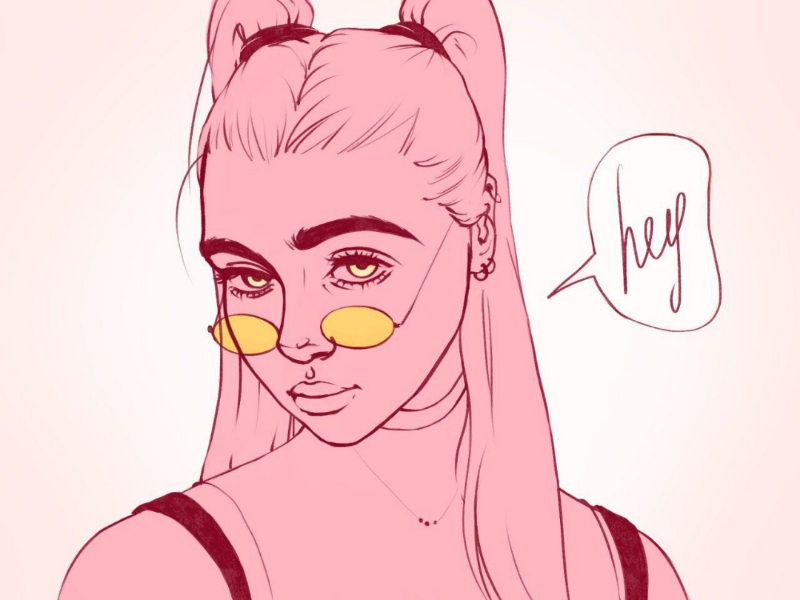 Hey illustration