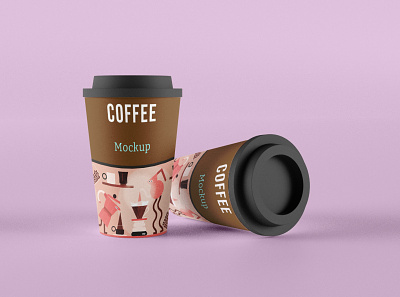 Coffee cup 3D Mockup Design 3d blender graphic design mockup mockupdesign model package product