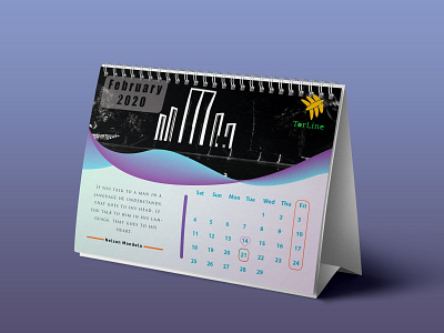 Desk Calendar Design