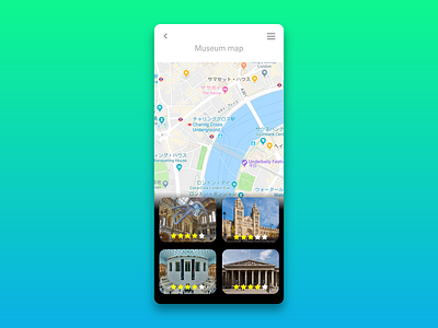 Daily UI Challenge #020 Location Tracker app daily 100 daily 100 challenge daily challenge dailyui day020 design location location tracker map ui mobile museum ui