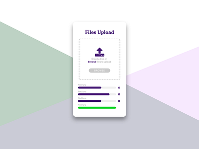 Daily UI Challenge #031 File Upload