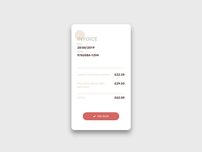 Daily UI Challenge #046 Invoice app daily 100 daily 100 challenge daily challange dailyui day046 design invoice mobile ui